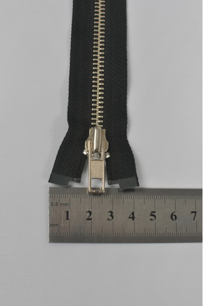 ZIP046  5號拉鏈  開尾拉鏈  金屬銀色拉鏈 雙頭拉鏈  不設單獨拉鍊訂購 正面照